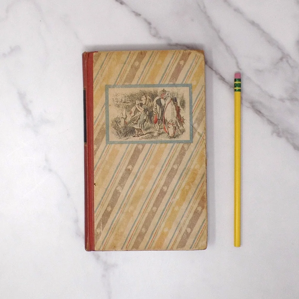 Vintage Book: Through the Looking-Glass by Lewis Carroll (1946)